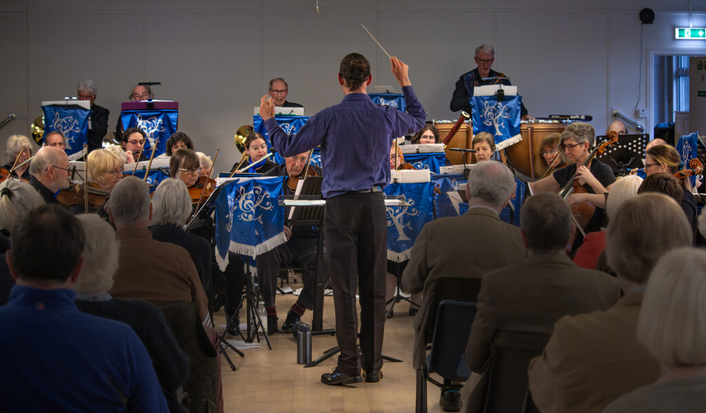 Solent Concert Orchestra photographed at Bramshaw Village Hall